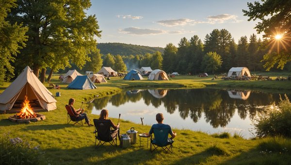 Le lot, une terre d'accueil pour les campeurs du sud-ouest